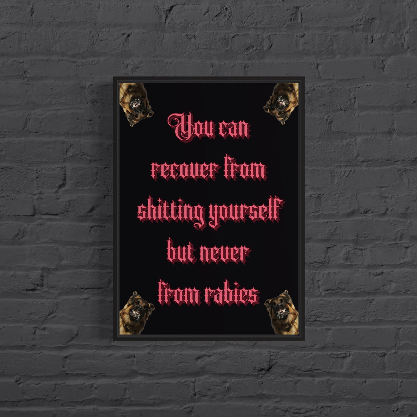 shitting rabies
